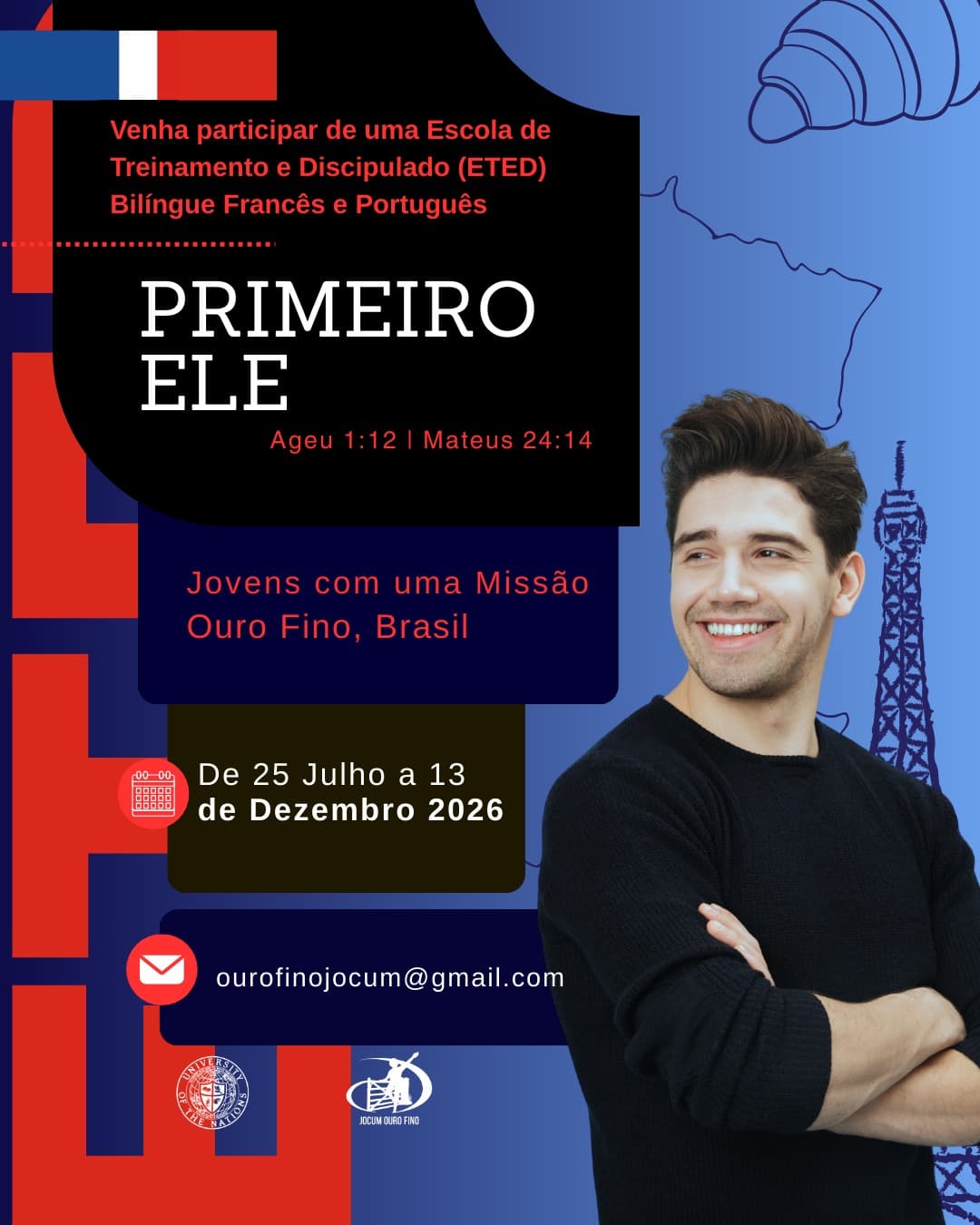 ETED 2026 Bilíngue Francês/Português